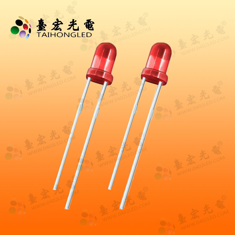 3mm红光发光二极管