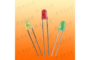 3mm红光led插件灯珠