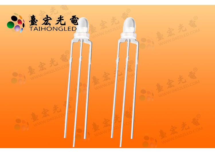 双色指示灯-3MM双色LED-电源指示灯